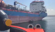 Yalova açıklarında arızalanan tanker tehlikeyi atlattı