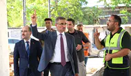 Oltu’da devam eden dev projeler için saha denetimi