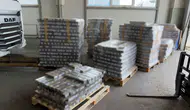 Hamzabeyli çıkışlı tırda 57 bin paket kaçak sigara yakalandı