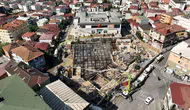 Dilovası Kent Meydanı inşaatında bodrum katlar tamamlandı