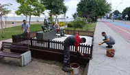 Ordu’nun parkları ve oturma alanları yenileniyor