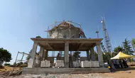 Gaziantep’in tarihi Dülük Baba Türbesi küllerinden yeniden doğuyor
