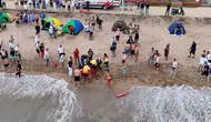 Kandıra sahillerinde deniz yasağına rağmen iki kişi hayatını kaybetti