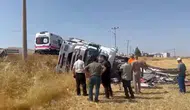 Elazığ’da kontrolden çıkan kamyon dehşet saçtı