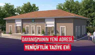 Yeniçiftlik'te taziye evi yükseliyor, yüzde 70'i bitti