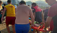 Fatsa açıklarında denize giren kadın akıntıya kapıldı