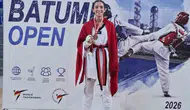 Aliağalı Merve Nisa Batum’da altın madalyayı boynuna taktı