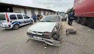 Sakarya Kaynarca'da kavşak kazası kameraya yansıdı