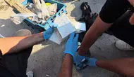 Milas yolunda uyuşturucu operasyonu