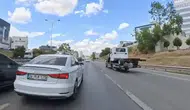 Maltepe trafiğini birbirine katan sürücüye ağır fatura