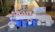 Didim’deki villada 100 milyon liralık uyuşturucu imalathanesi bulundu