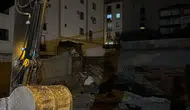 Çekmeköy'de korkutan çökme Bir bina tahliye edildi