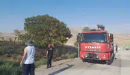 Karapınar’da sigara izmariti yüzünden çıkan yangın korkuttu