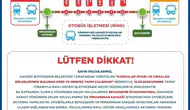 Kayseri tramvay hattında aktarmalı ulaşım dönemi başlıyor