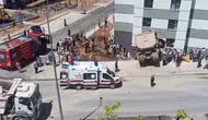 Malatya’da hafriyat kamyonu eve daldı