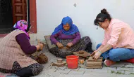 Asırlık Dölek çamuru modern sanatla yeniden hayat buluyor