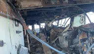 Dron saldırısında hurdaya dönen gemi Samsun limanına getirildi