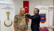 Kars'ta rütbe terfi töreni Vali Polat, Tuğgeneral Coşkun'un apoletini taktı