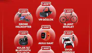 Canik'te Zafer Bayramı coşkusu VR gözlükten drone'a dev hediye çekilişi