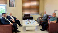 Bülent Arınç’tan yeni Şehzadeler Kaymakamı Günhan Yazar’a ziyaret