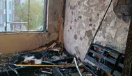 Eskişehir’de gece vakti apartman yangını paniği