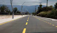 Akyazı trafiğini rahatlatacak yeni yolun ikinci etabı tamamlandı