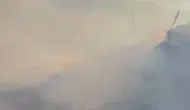 Eskişehir’de saman yangını evi kül etmekten son anda kurtuldu