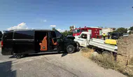 Serik yolunda turist transferi sırasında kaza 1 yaralı