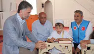 Amasyalı küçük Asilhan azmiyle herkese örnek oldu