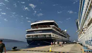 Bodrum limanına dev kruvaziyer akını