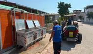 Yenipazar’da sinek ve haşere mesaisi