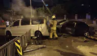 Sultanbeyli’de kaza sonrası alev alan otomobil kavgaya dönüştü