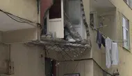 Güngören'de uykuda yakalayan balkon çökmesi