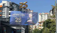 AK Parti Talas teşkilatı kuruluşun 25. yılını süslemelerle kutladı