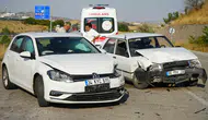 Kırıkkale'de otomobiller çarpıştı 5 kişi hastaneye kaldırıldı