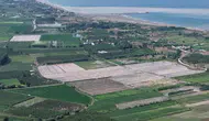 Samsun Çarşamba’da sağanak yağış tarımı vurdu