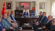 Vali Eldivan Demirözü’nde yeni kaymakamı ziyaret etti