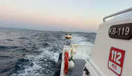 Çanakkale açıklarında motoru bozulan teknedeki 7 kişi kurtarıldı