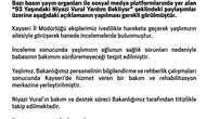 93 yaşındaki Niyazi Vural için bakanlık devreye girdi