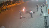 Birecik'te motosiklet kazası 4 yaralı