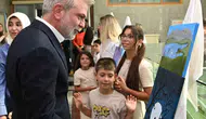 Kahramanmaraşlı çocuklar yaz tatilini tuval başında değerlendirdi