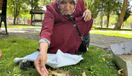 Kayserili kadından örnek duyarlılık 5 güvercin yavrusunu kurtardı