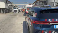 Mudanya’daki çiftlikte yangın felaketi 12 bin tavuk telef oldu