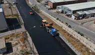 Sazyolu Caddesi’ne 35 milyon liralık asfalt yatırımı