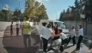 Sancaktepe’de sokak ortasında şiddetli kavga