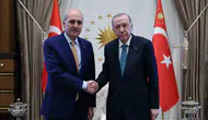 Erdoğan ve Kurtulmuş Beştepe’de bir araya geldi