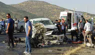 Gercüş yolunda trafik kazası 7 yaralı