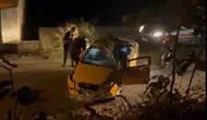 Giresun'da taksi şarampole uçtu Sürücü hayatını kaybetti
