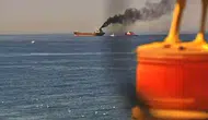 Ahırkapı açıklarında dumanlar yükseldi