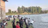 Ceyhan Nehri'nde iki çocuk akıntıya kapılarak gözden kayboldu